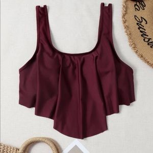 SHEIN Hanky Hem Bikini Top